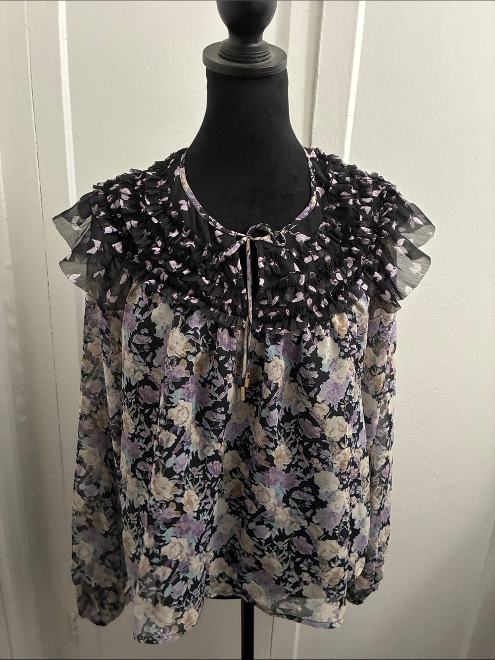 Skies Are Blue floral blouse